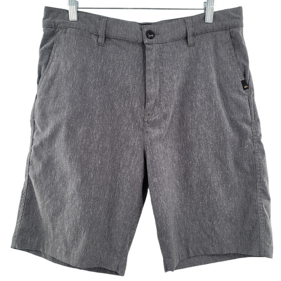 Quiksilver Men's Casual Shorts Size 33 Grey - Picture 1 of 6